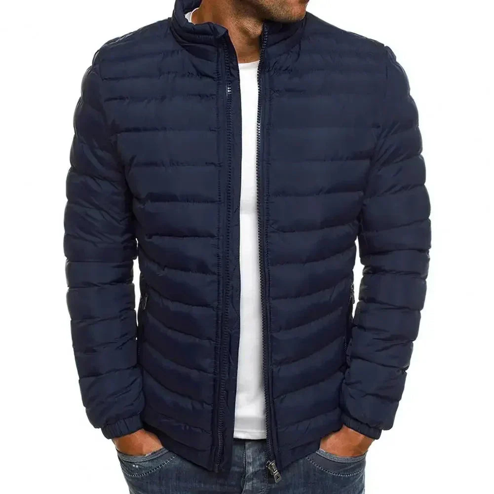 Herren Steppjacke Winter Warm Isoliert