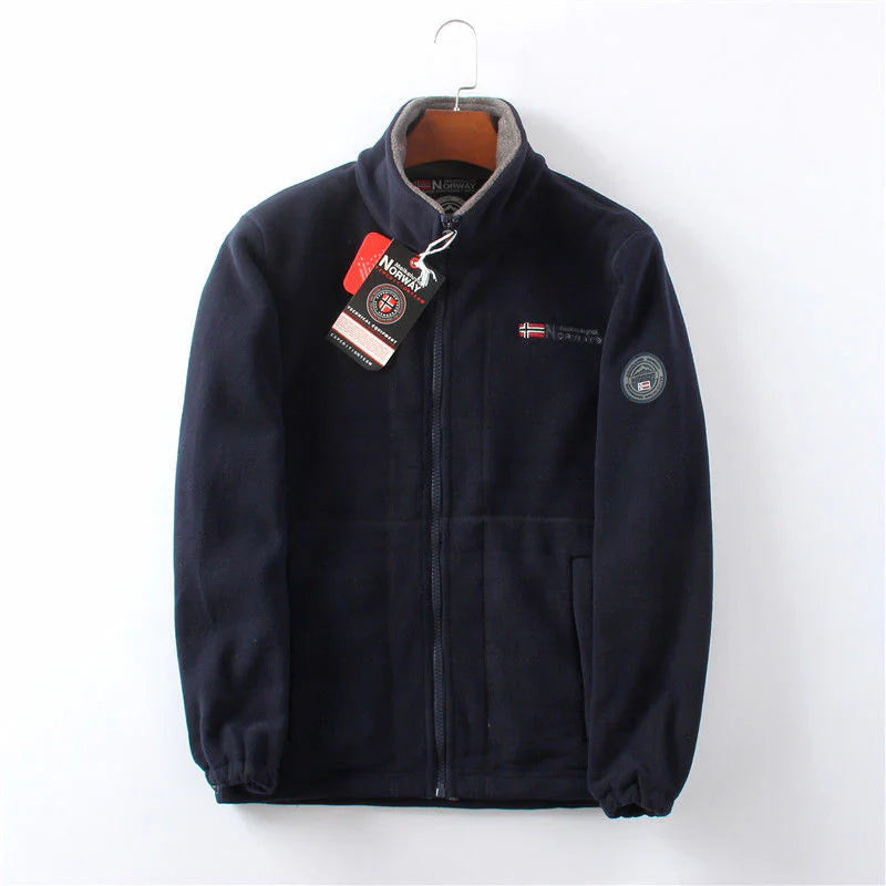Winddichte Herren Fleecejacke Warm & Bequem