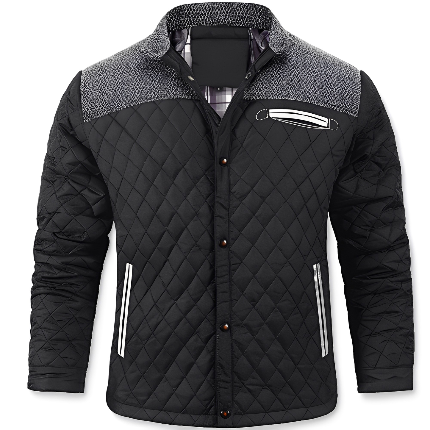 Warme Steppjacke Herren Freizeit
