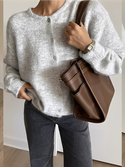 Vintage Wollmantel Damen Classic Knöpfe