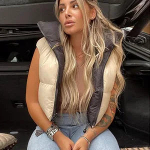 Modische Bodywarmer Frauen Warm & Stylish - IdealeKleiden