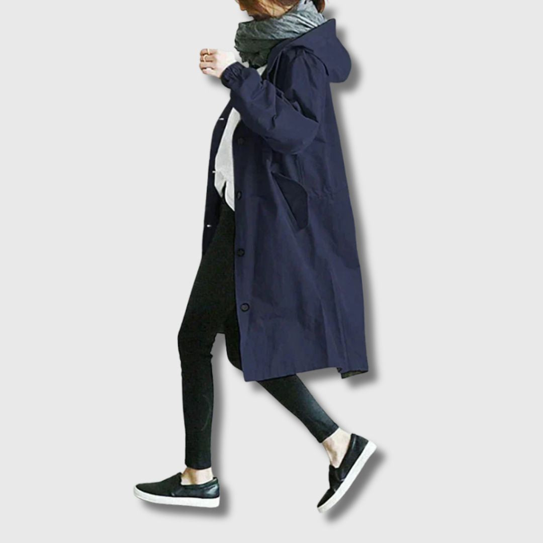 Stilvoller Trenchcoat Damen Elegant Modern