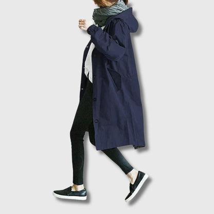 Stilvoller Trenchcoat Damen Elegant Modern