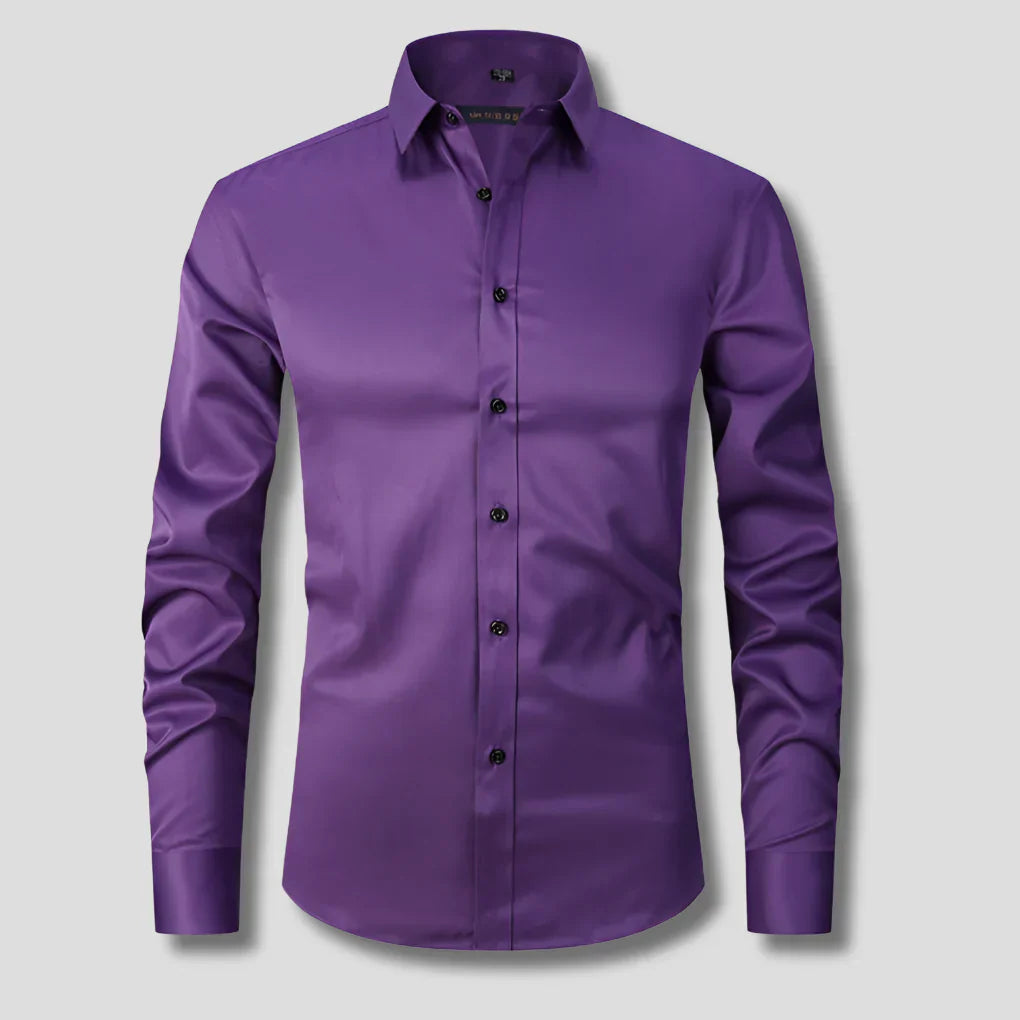 Bequemes Herren Stretch Hemd