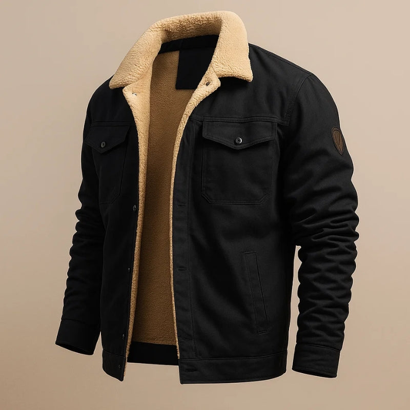 Warmgefütterte Sherpa Jacke Damen