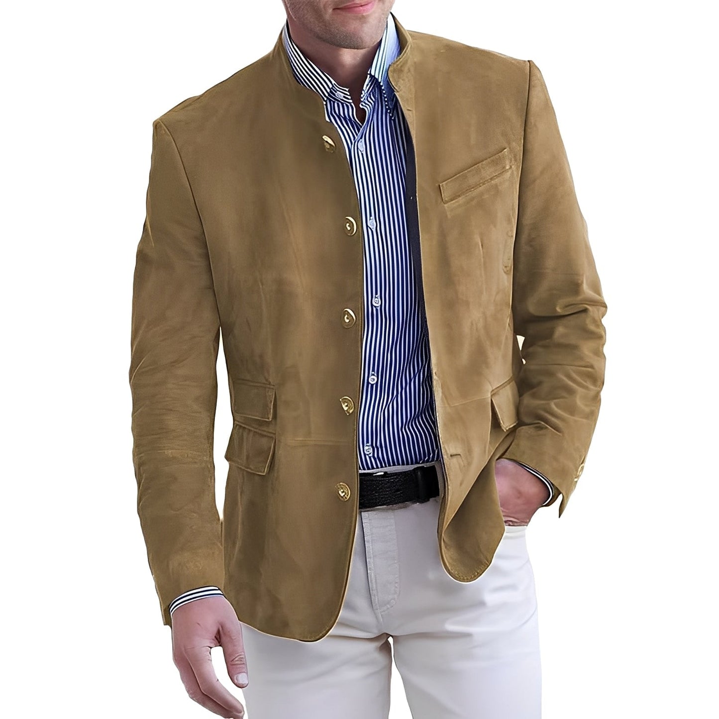 Modische Herrenjacke Casual Blazer - IdealeKleiden