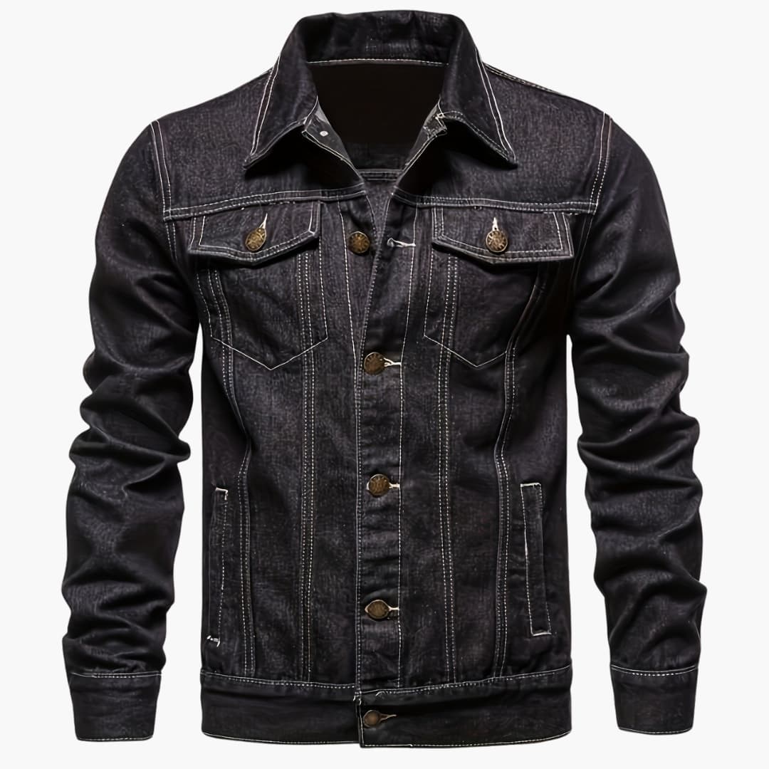 Stylische Denimjacke Slim Fit Herren