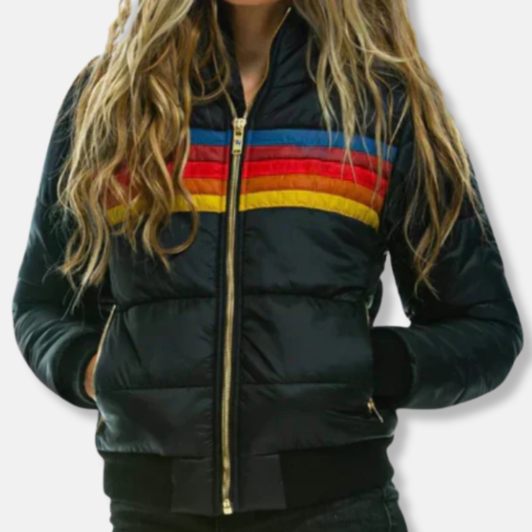 Stylische Pufferjacke Slim Fit Steppung