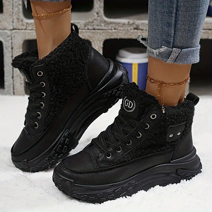 Warm gefütterte Damen Winterschuhe