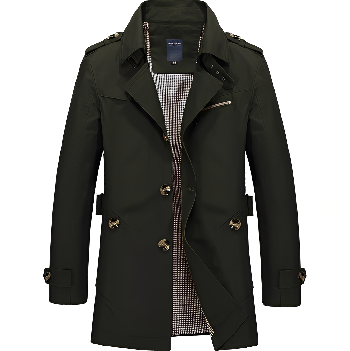 Praktische Herrenjacke Lässig Mittellang
