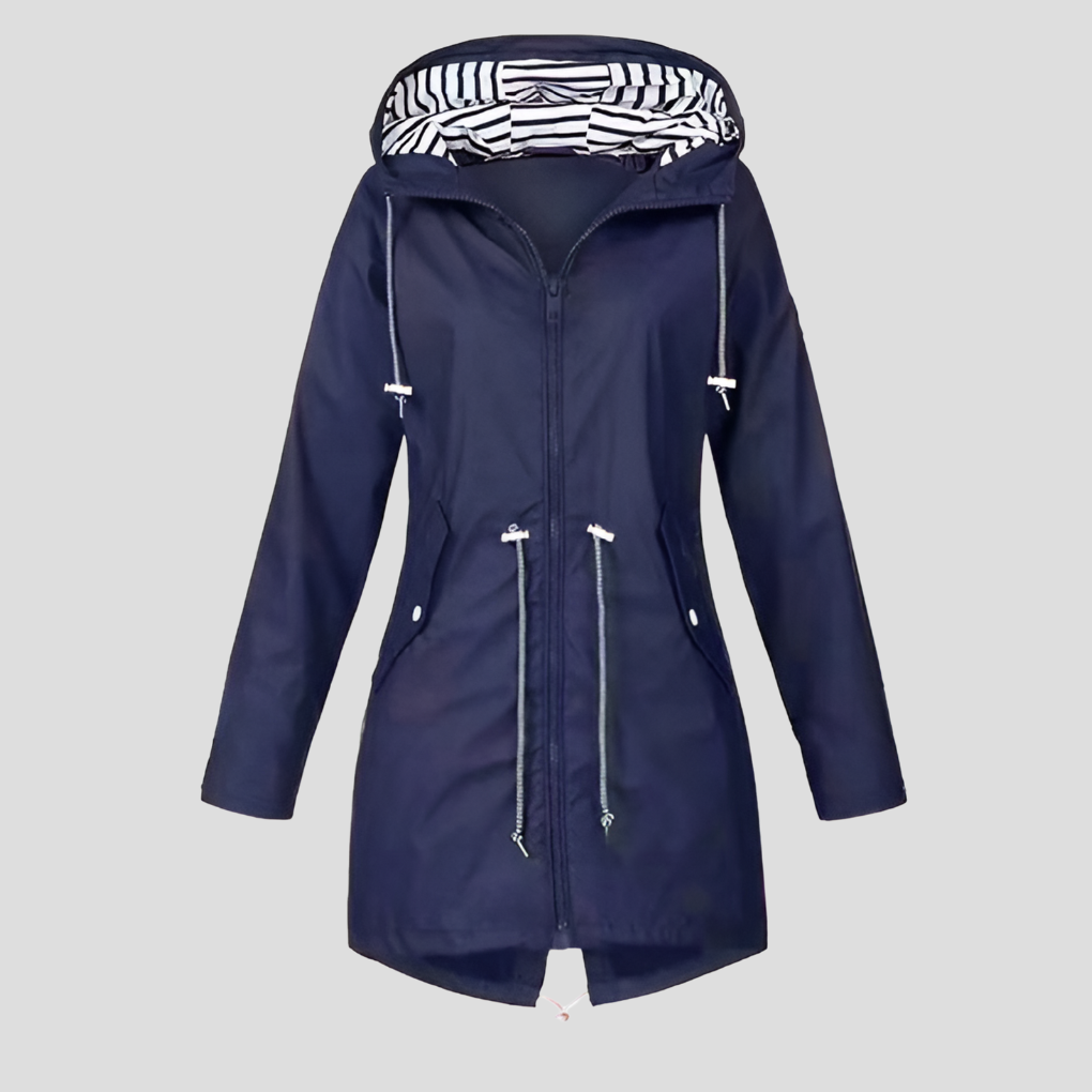 Wasserdichte Damenjacke Kapuze Regenjacke