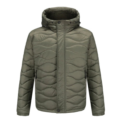 Warme Damen Winterjacke Lang