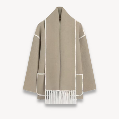 Winterjacke Damen Schal inklusive