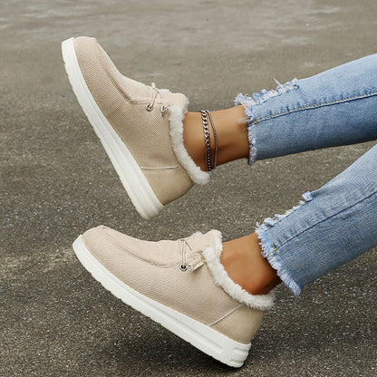 Damen Warm Sneaker Gefüttert