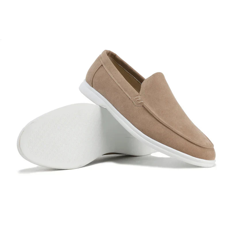 Elliot - Italienischer Wildleder Loafer Schuhe