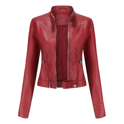 Lederjacke Damen Modern Chic
