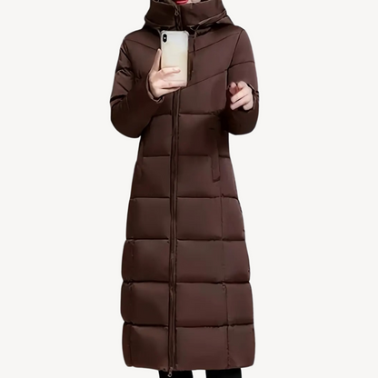 Damen Winterdaunenjacke Lang