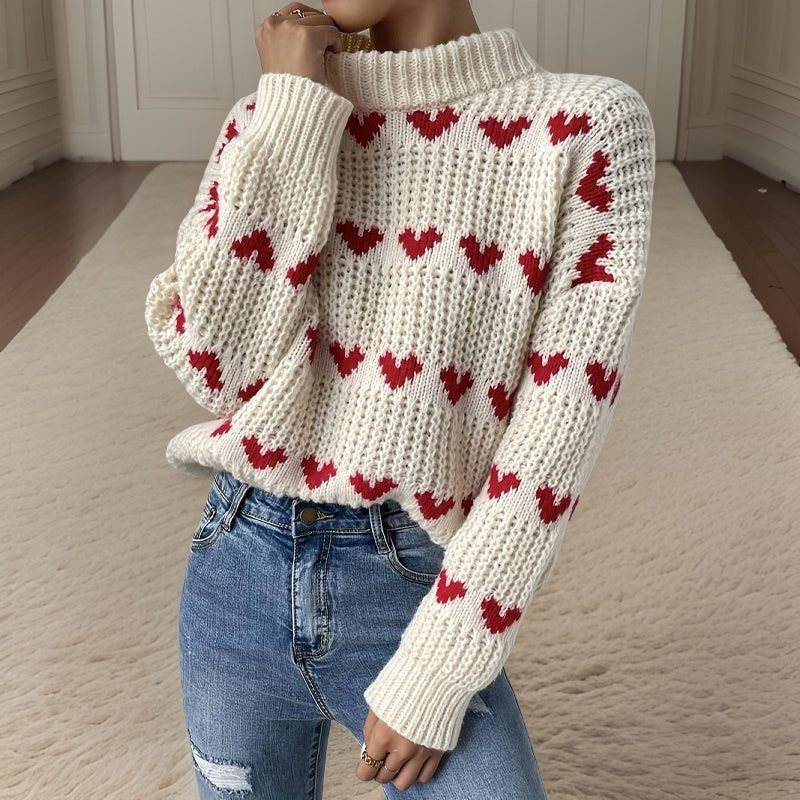 Damen Rollkragenpullover Warm & Bequem