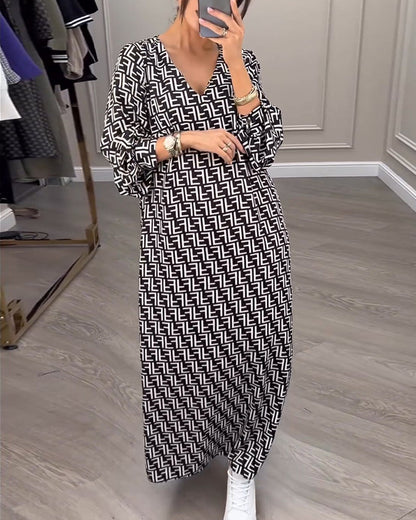 Stylische Kleidung Geometrische Muster