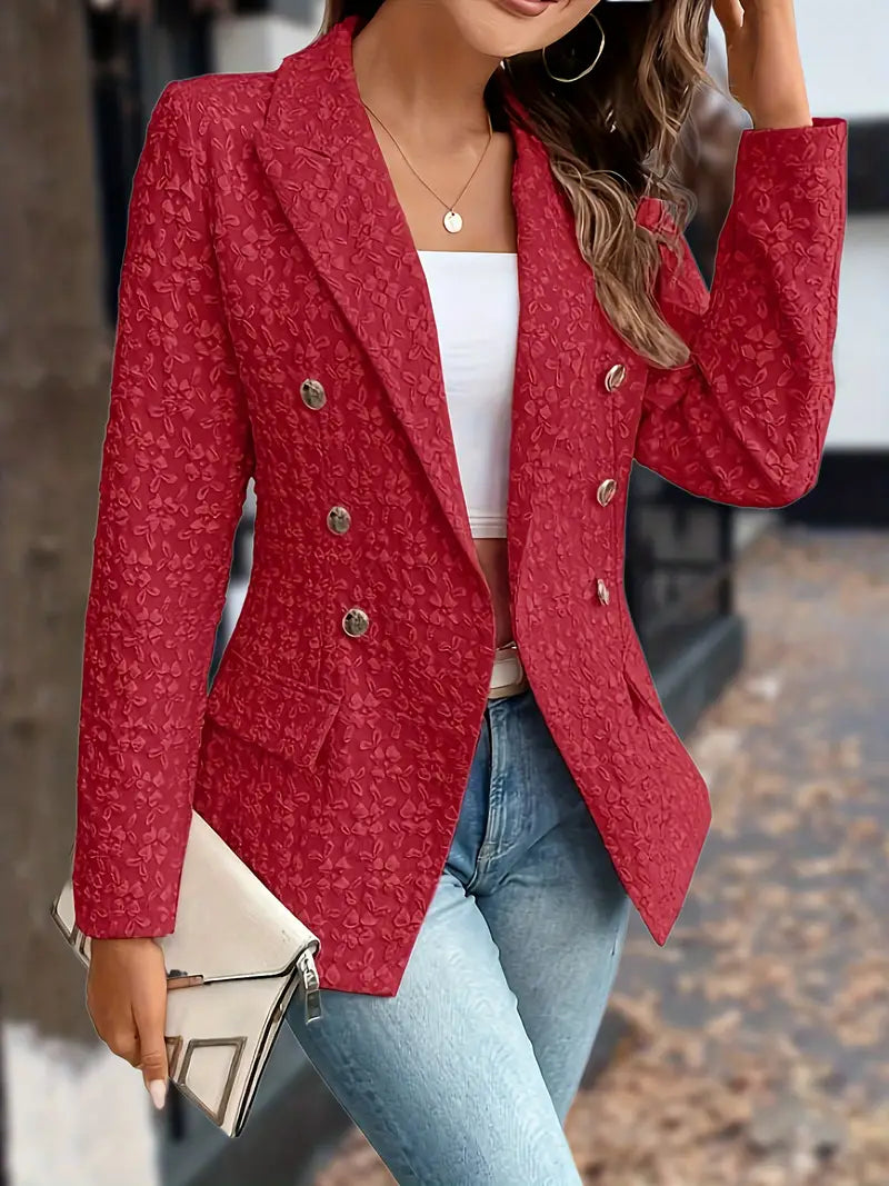 Eleganter Damen Blazer Zwei-Reiher Chic