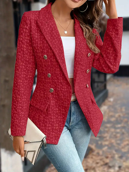 Eleganter Damen Blazer Zwei-Reiher Chic
