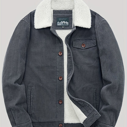 Herren Fleeceweste Knöpfe Warm Elegant