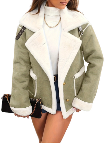 Elegante Damenwinterjacke TeddyLook
