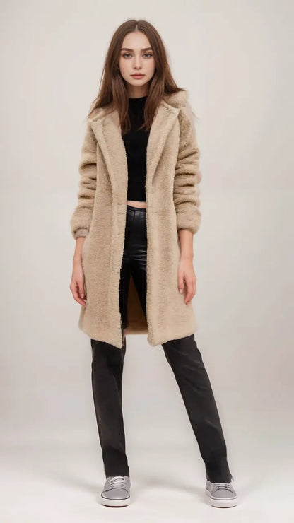 Weiche Teddyjacke Kuschelig Warm