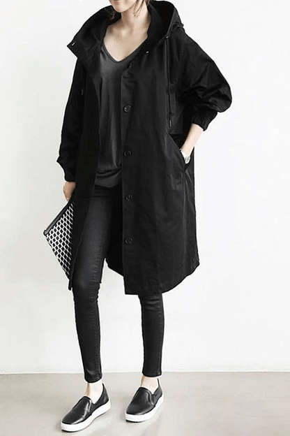 Damen Windbreaker Wasserdicht Praktisch