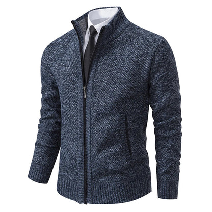 Stilvoller Strickpullover Männer Warm