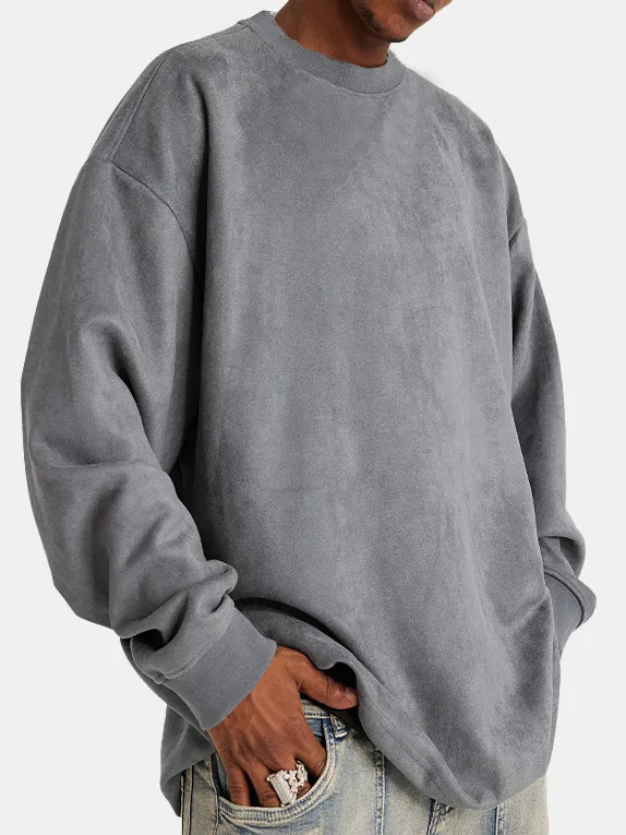 Übergrößes Sweatshirt Männer Trendig