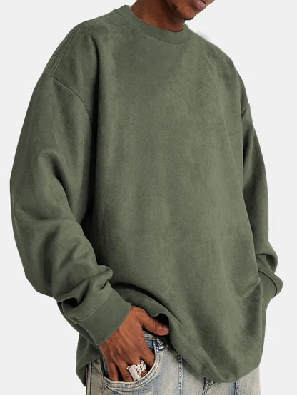 Übergrößes Sweatshirt Männer Trendig