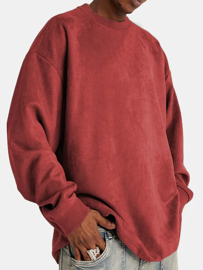 Übergrößes Sweatshirt Männer Trendig