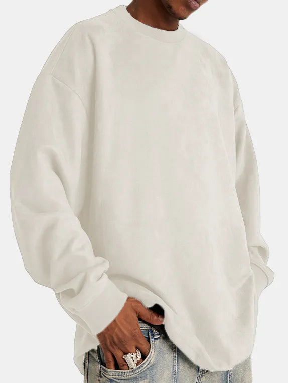 Übergrößes Sweatshirt Männer Trendig