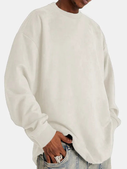 Übergrößes Sweatshirt Männer Trendig