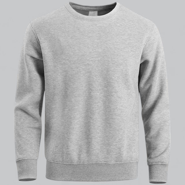 Bequemes Sweatshirt Rundhals Männer