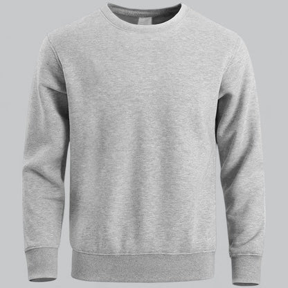 Bequemes Sweatshirt Rundhals Männer