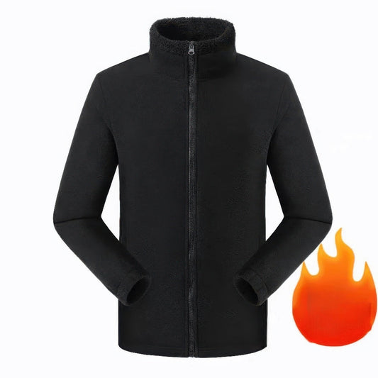 Warmes Winterkleid Fleece Gefüttert Modern - IdealeKleiden
