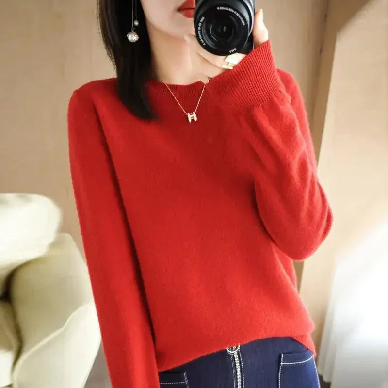 Weicher Damen Pullover Modern Style