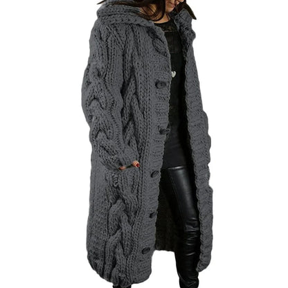 Monika - 2024 Damen Strickjacke Warm