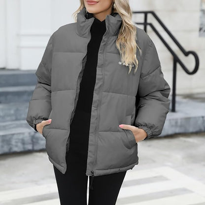 Warm gefütterter Damen Wintermantel Elegant