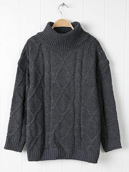 Eleganter Rollkragenpullover Herren Modern Style