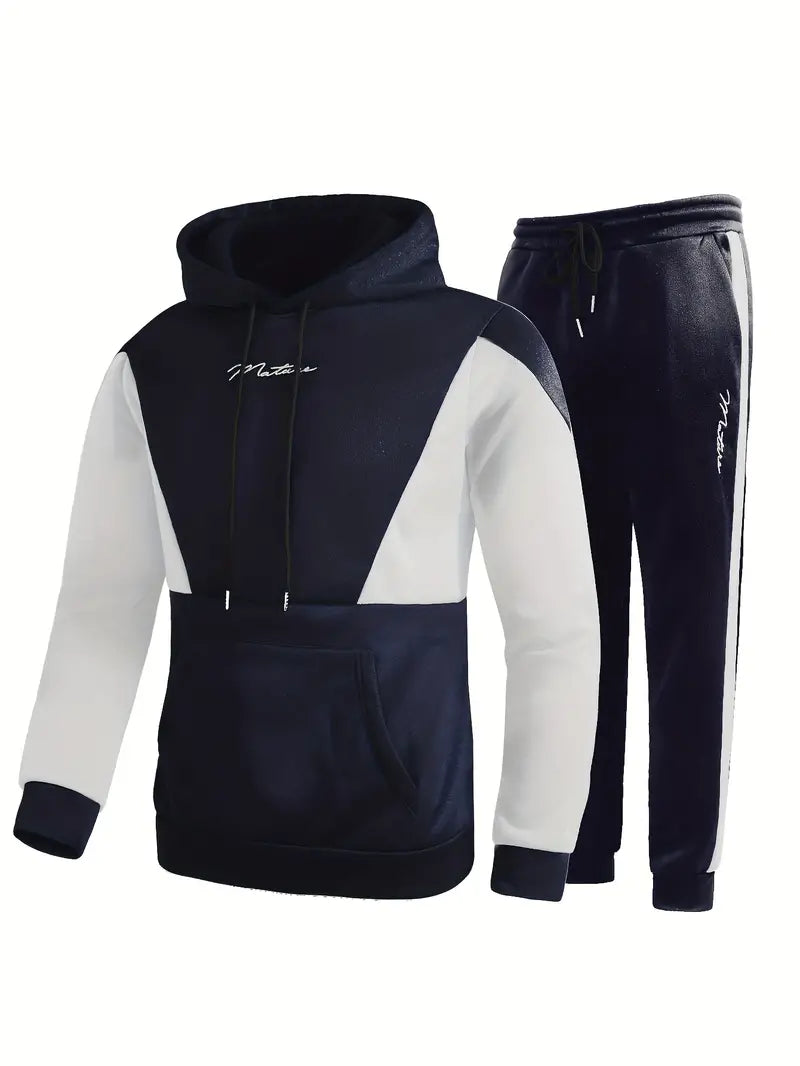 Herren Pullover Hoodie Set Casual