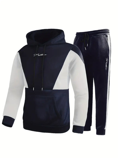 Herren Pullover Hoodie Set Casual