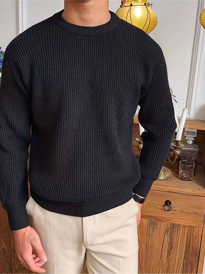 Bequemer Herren Pullover Warm und Komfortabel
