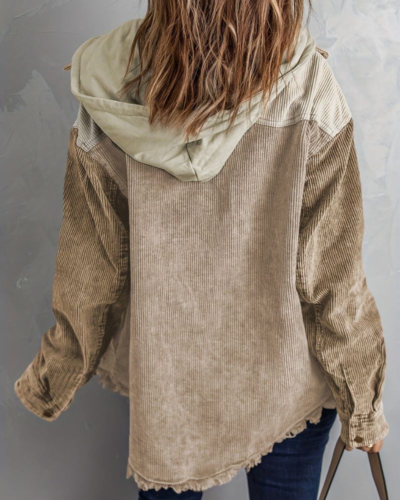 Modische Cordjacke Herren Elegant - IdealeKleiden