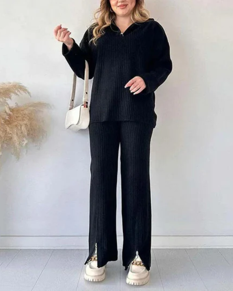 Strickanzug Set Damen Modern