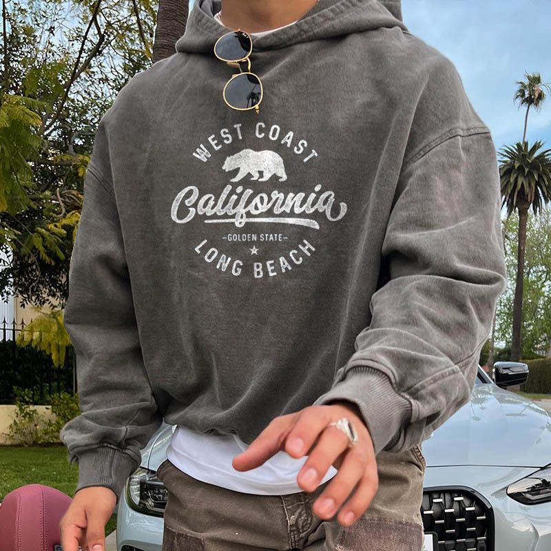 Milo - Retro-Hoodie Herren - IdealeKleiden