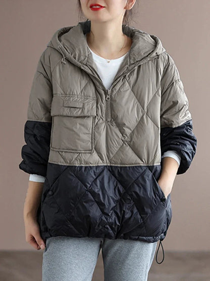 Leichte Damensteppjacke