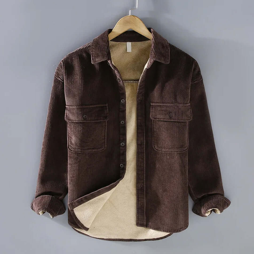 Herren Lederjacke Robust Cordura Stil